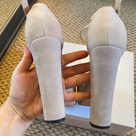 J Adams Suede Platform Heels - 7.5 - Picture 8 of 9